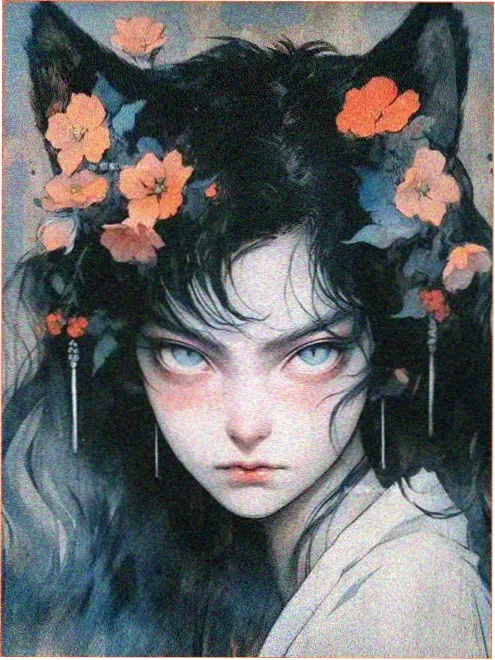 爱在西元前蒸汽幻想动漫祭司与机械鸟海报